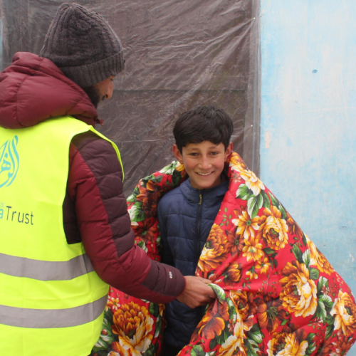 Warmth and Hope – Kazim’s Journey Through a Harsh Winter 