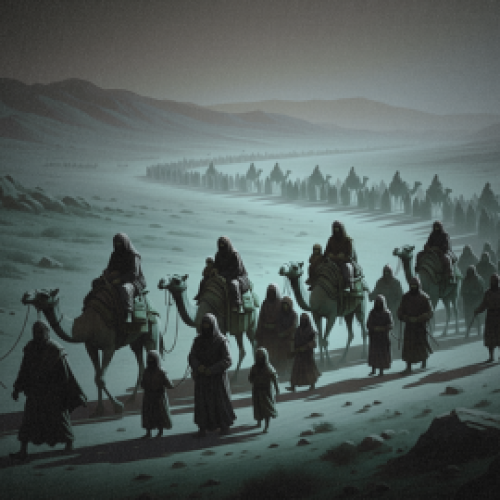 The Journey of the Captives After Karbala 